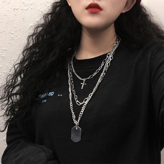 Multi-layered Chain Necklaces