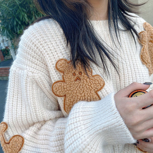 Bear Biscuit Sweater