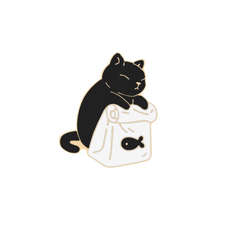 Cute Cat Enamel Pins