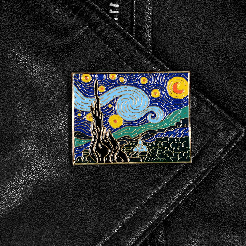 The Starry Night Pin