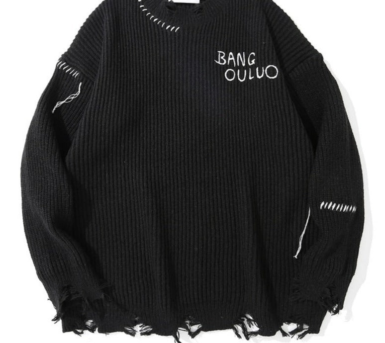 BANG Ripped Unisex Sweater