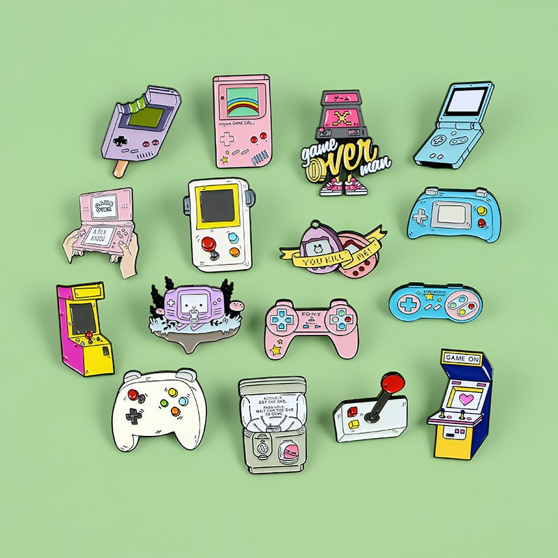 Retro Arcade Pins