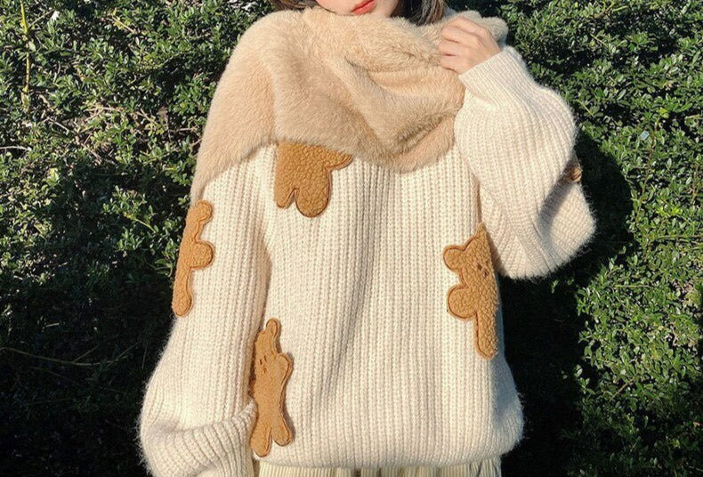 Bear Biscuit Sweater