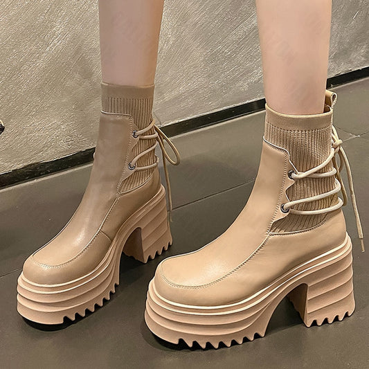 Slim Fashion Ankle Boots