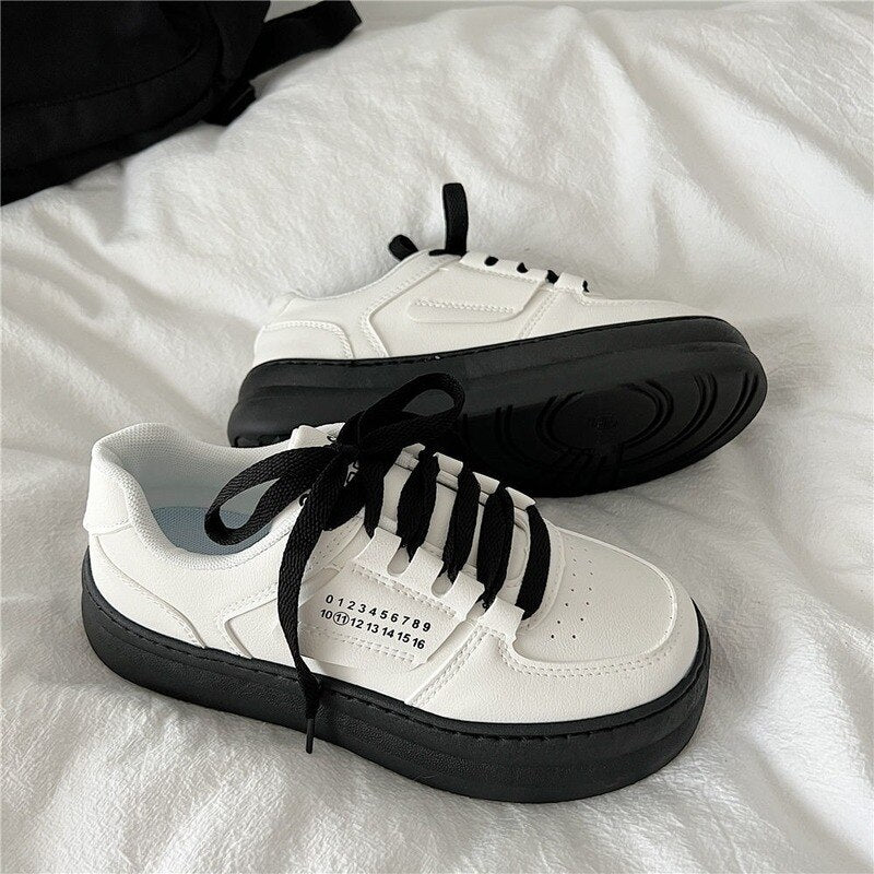VIN White Fashion Sneakers