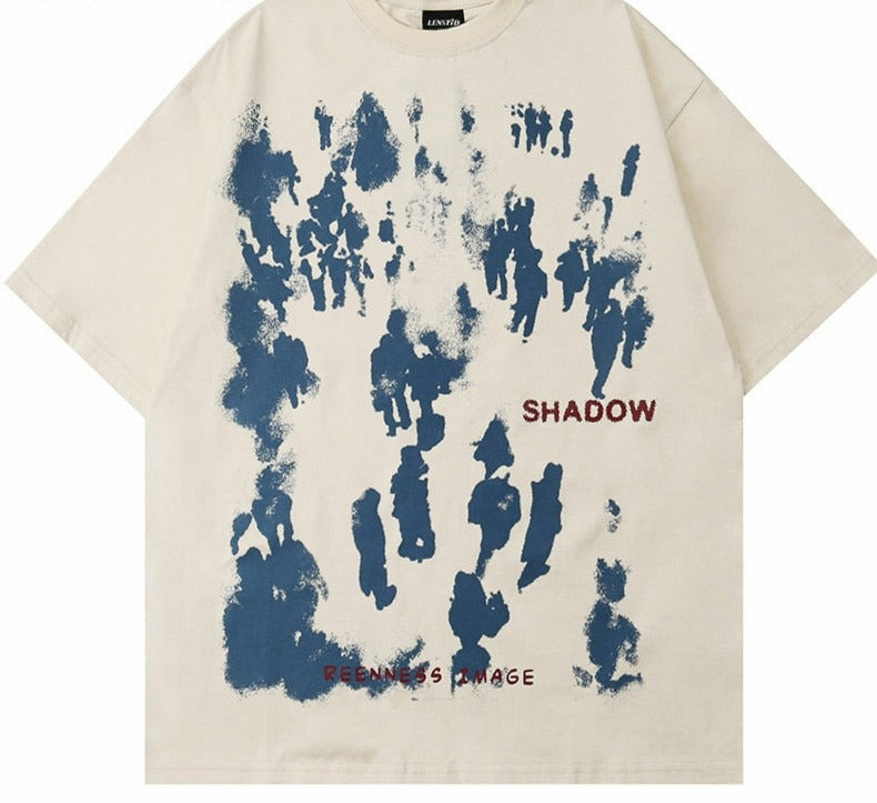 Shadow Print T Shirt