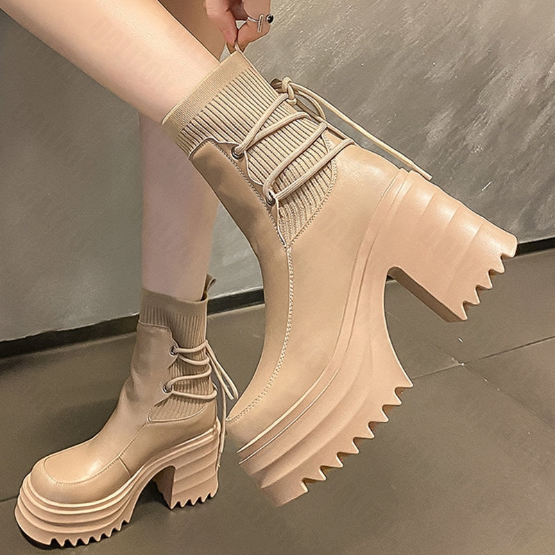 Slim Fashion Ankle Boots