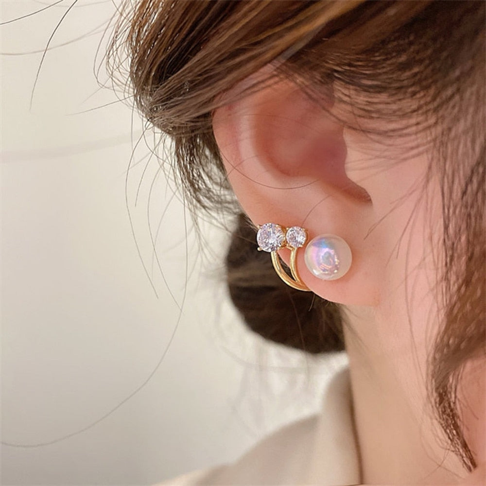 Love Pearl Earrings