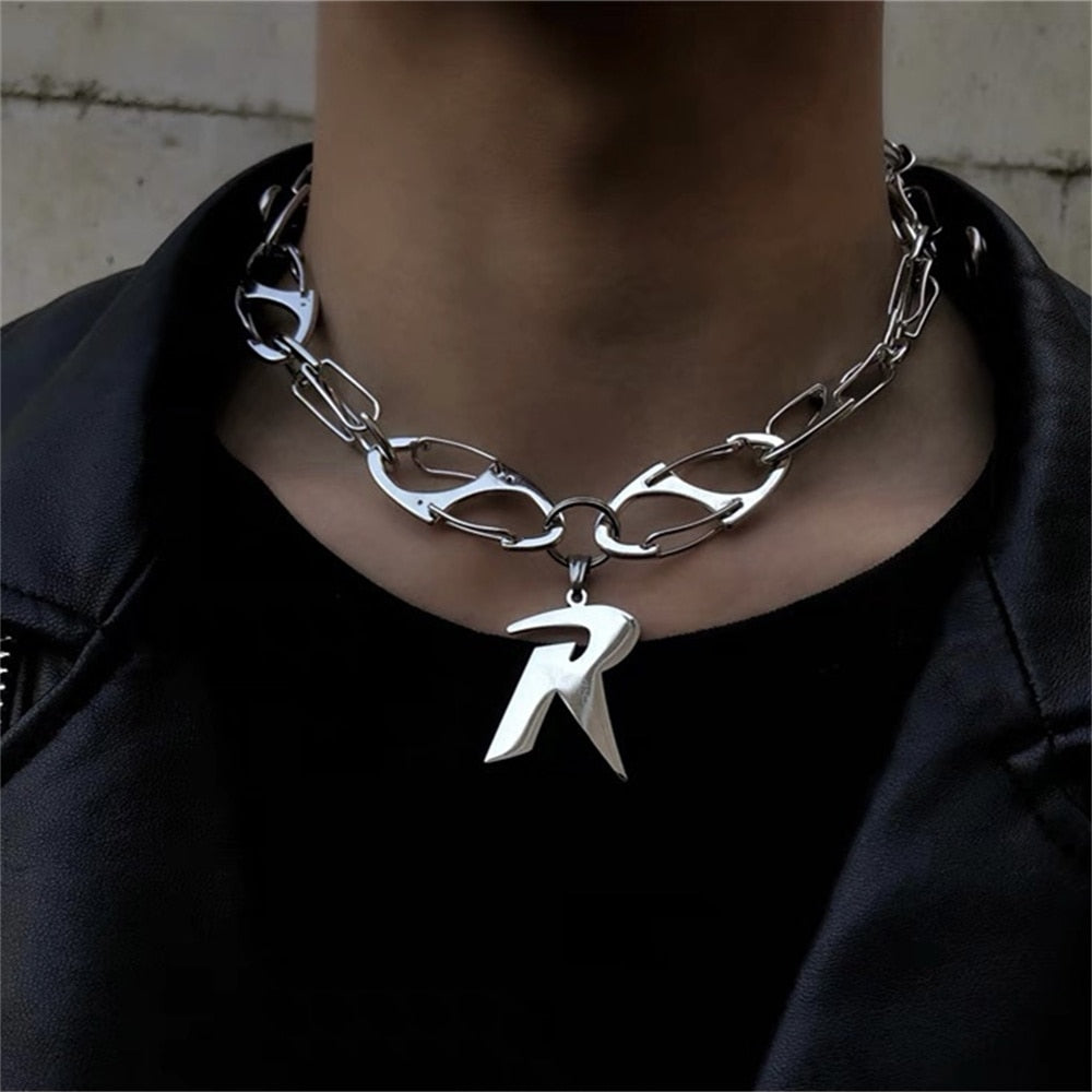 R Punk Necklace